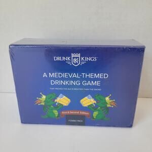 NEW Drunk Kings Medieval Drinking Games for Adults - Fun Fantasy Party Card Game